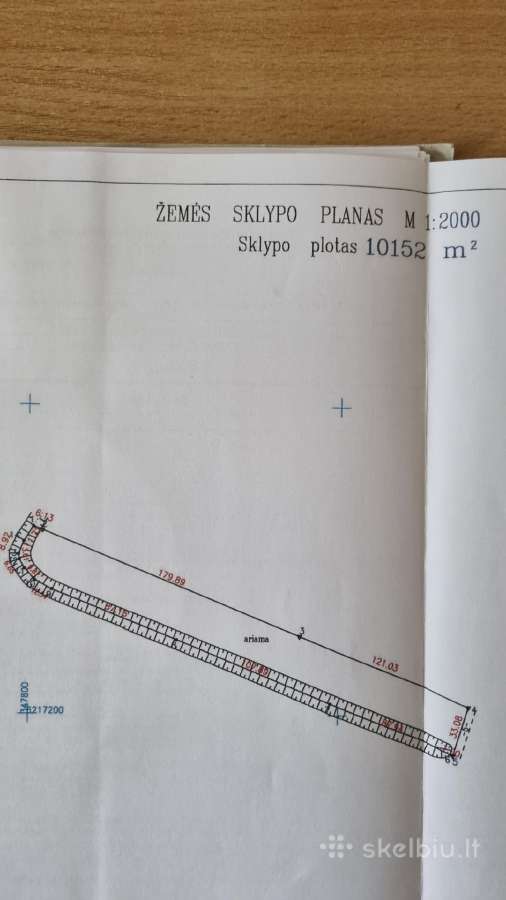 Parduodamas 1 Ha Sklypas Dvaralio K. - Zukis