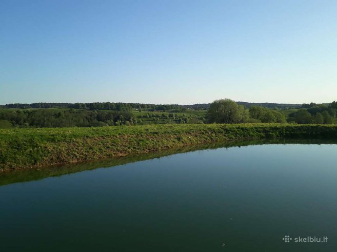 Parduodamas 198.54 a sklypas su prūdu ir atsiveriančia nuostabia panorama