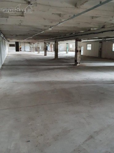 Pastatas per 2 aukštus nuo 600 m² ploto iki 2500m2